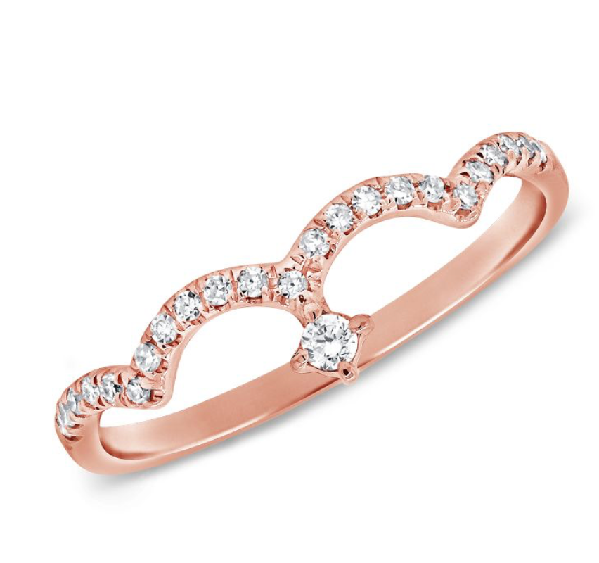 Diamond Stackable Band