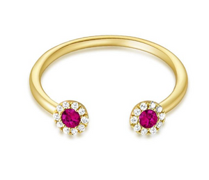 Ruby Cuff Ring