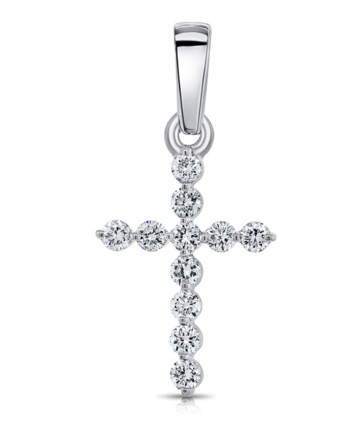Diamond Cross Pendant