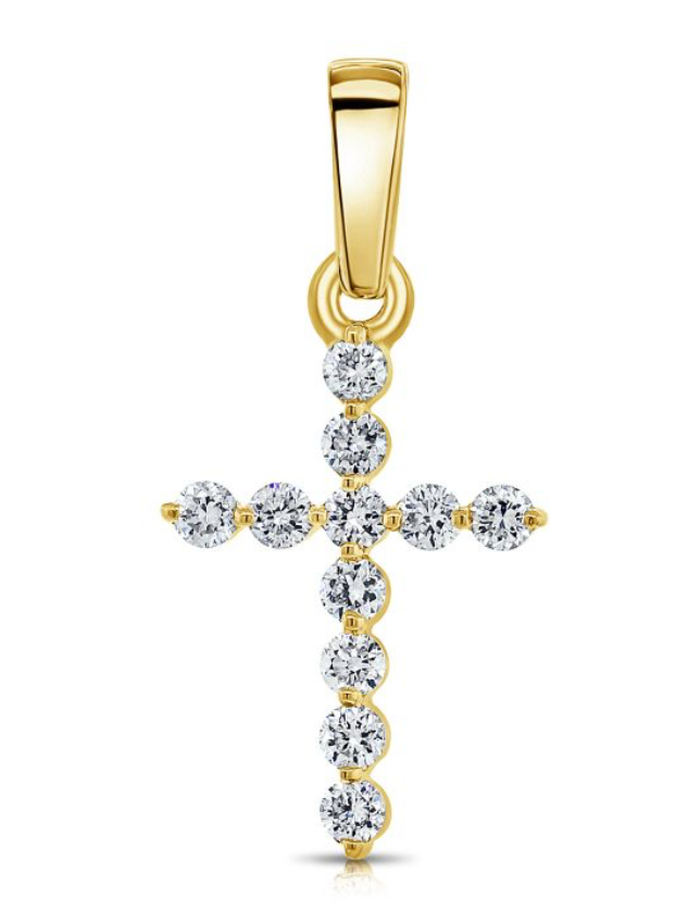 Diamond Cross Pendant