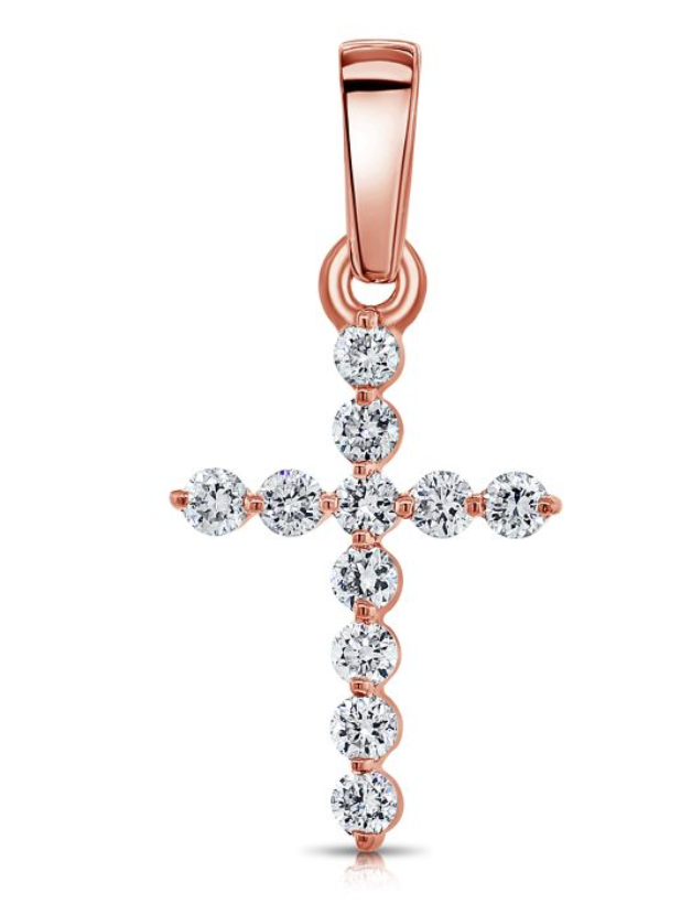 Diamond Cross Pendant