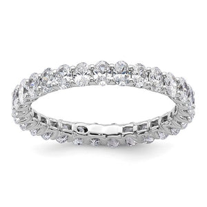 Oval Eternity band